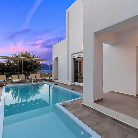 Cretan Sunset Villa Heated Pool Dhramia Екстер'єр фото