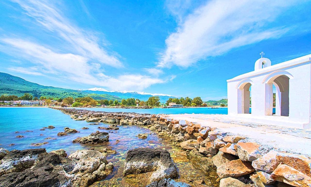 Cretan Sunset Villa Heated Pool Dhramia Екстер'єр фото