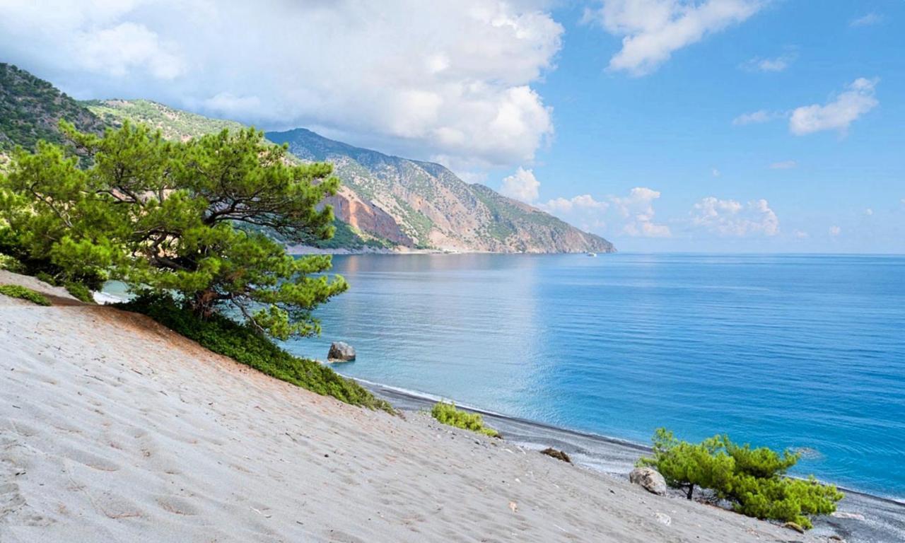 Cretan Sunset Villa Heated Pool Dhramia Екстер'єр фото