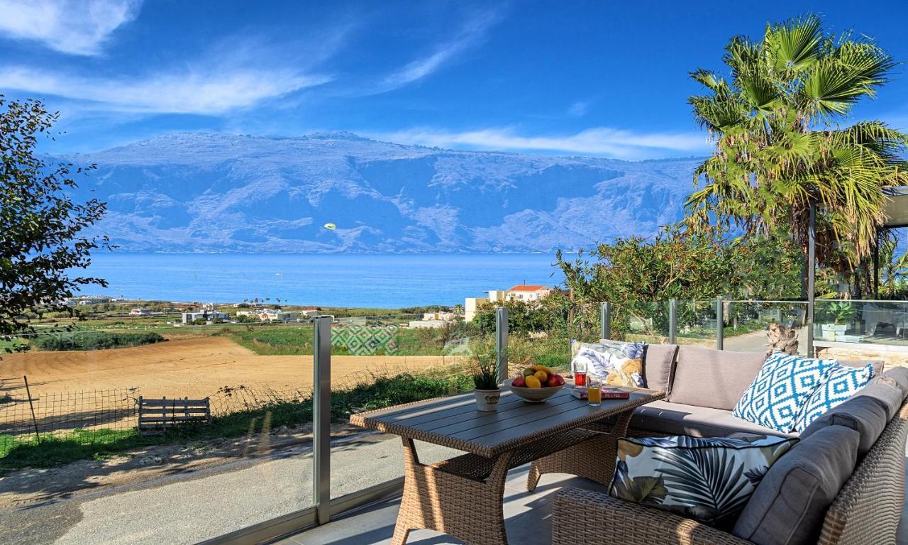 Cretan Sunset Villa Heated Pool Dhramia Екстер'єр фото
